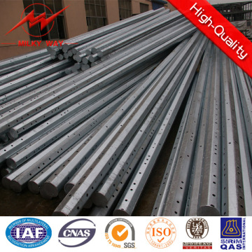 HDG 15m 800dan Steel Utility Poles for Power Transmission